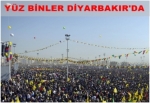 Diyarbakır'da Nevruz ateşi yandı