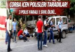 Diyarbakır'da polislere saldırı: 3 polis yaralı!
