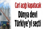 Dünya devi Türkiye'ye yatırıma geldi