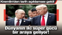 Dünyanın iki süper gücü bir araya geliyor! Kremlin'den tarih açıklaması geldi