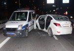 'Dur' ihtarına uymadı, polisi ezdi