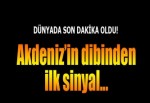Düşen uçağın sinyali Akdeniz'in dibinden alındı