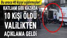 Edirne'de göçmenleri taşıyan araç kaza yaptı! 10 kişi öldü...
