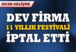 Efes Pilsen One Love Festival’i iptal etti