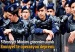 Emniyet'te deprem
