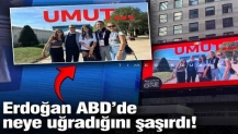 Erdoğan ABD’de neye uğradığını şaşırdı!