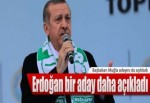 Erdoğan bir aday daha açıkladı