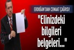 Erdoğan’dan cemaat çağrısı!