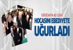 Erdoğan hocası Öztürk'ü son yolculuğuna uğurladı