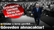 Erdoğan’ın hamlesi Saray’da konuşuluyor! Gözler o isme çevrildi… Görevden alınacaklar!
