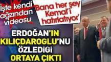 Erdoğan’ın Kılıçdaroğlu’nu özlediği ortaya çıktı. Kendi ağzından ‘Bana her şey Kemal’i hatırlatıyor’ dedi
