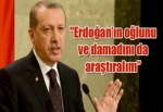 “Erdoğan’ın oğlunu ve damadını araştıralım”
