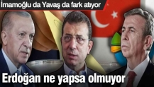 Erdoğan ne yapsa olmuyor! Hem İmamoğlu hem Yavaş fark atıyor