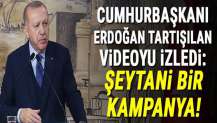 Erdoğan tartışılan videoyu izledi: Şeytani bir kampanya