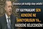 Erdoğan: Türkiye taarruz pozisyonuna geçmiştir...