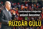 Erdoğan'dan anlamlı benzetme: Rüzgâr gülü