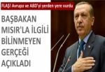 Erdoğan'dan Mısır açıklaması