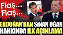 Erdoğan'dan Sinan Oğan hakkında ilk açıklama