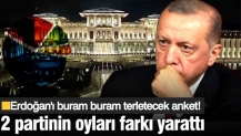 Erdoğan'ı Saray'da buram buram terletecek anket! 2 partinin oyları farkı yarattı