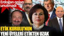 Erdoğan'ın elini öpmek isteyen Uşan ve eski rektör İbiş de Etik Kurulu'nda