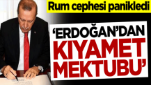 Erdoğan'ın mektubu Rum cephesinde paniğe neden oldu: "Kıyamet mektubu"