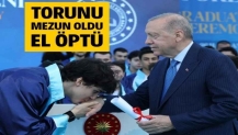 Erdoğan'ın torunu mezun oldu