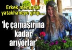 Erkek infaz koruma memuru iç çamaşırına kadar arıyor