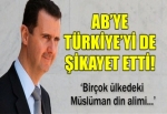 Esad Türkiye'yi AB'ye şikayet etti