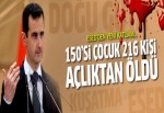 Esed kuşatmasındaki Doğu Guta'da 216 kişi açlıktan öldü