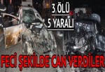 Eskişehir'de kaza;3 ölü, 5 yaralı