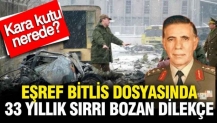 Eşref Bitlis dosyasında 33 yıllık sırrı bozan dilekçe: Kara kutu nerede?