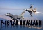 F-16'lar havalandı
