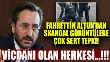 Fahrettin Altun'dan Alman Polisine sert tepki!