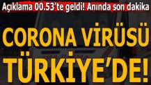 Fahrettin Koca 'Türkiye'de corona virüsü hangi ilde görüldü?' sorusuna bu cevabı verdi!