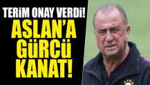 Fatih Terim onay verdi! Aslan'a Gürcü kanat!