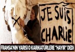 Fransa'nın yarısı Hz. Muhammed karikatürlerine karşı