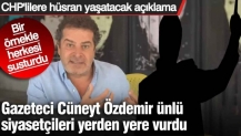 Gazeteci Cüneyt Özdemir ünlü siyasetçiyi yerden yere vurdu!
