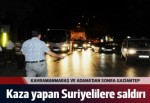 Gaziantep'te kaza yapan Suriyeli şoför linç edilmek istendi