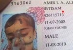 Gazzeli çocuğun savaştan kaçış pasaportu