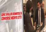 Genç Siviller'den Demirtaş'a converse jesti