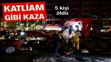Giresun'da katliam gibi kaza