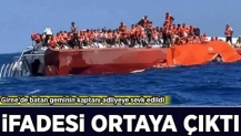 Girne açıklarında dün alabora olan yolcu gemisinin kaptanının mahkemede verdiği ilk ifade ortaya çıktı.