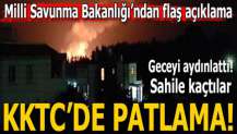 Girne'de askeri bölgedeki cephanelikte patlama meydana geldi