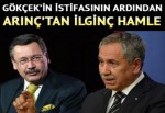Gökçek gitti, Arınç o tweeti kaldırdı!