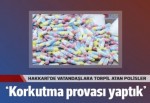 Hakkâri'de yola torpil koyan polis: Korkutma provası yaptık!