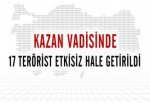 Hakkari'de 17 terörist öldürüldü