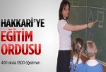 Hakkari'deki 400 okula 3 bin 500 öğretmen