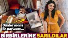 Hande Erçel ve ablası Gamze Erçel teselliyi birbirlerinde buldu.