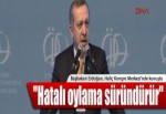 "Hatalı sollama öldürür hatalı oylama süründürür"