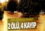 Hatay Erzin'de sel baskını